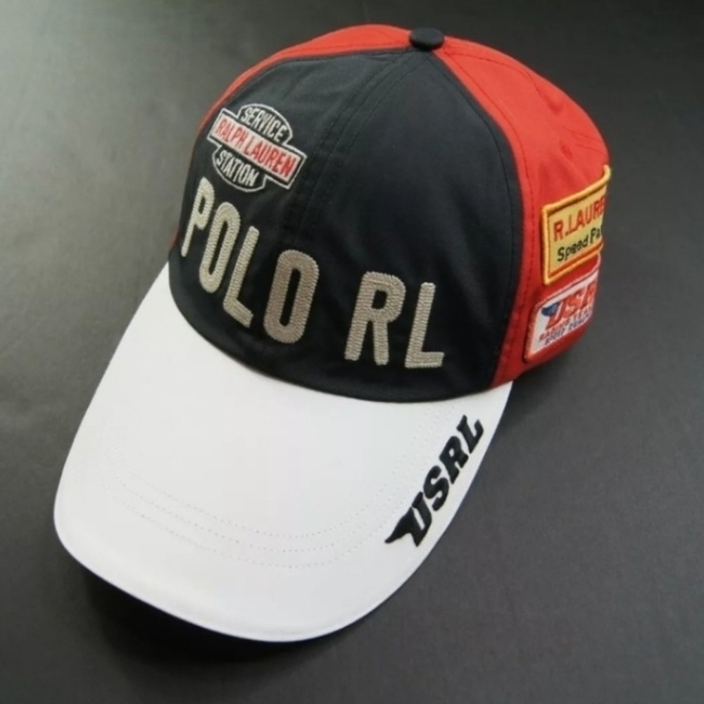 Polo by Ralph Lauren Red and Black Hat